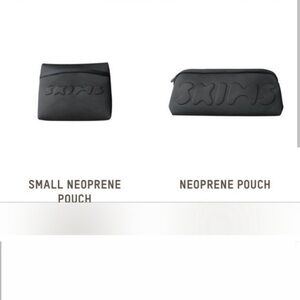 SKIMS Black Neoprene Pouch Bundle